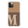 Slim Protection Case［ Original - initial two tone - M brown ］