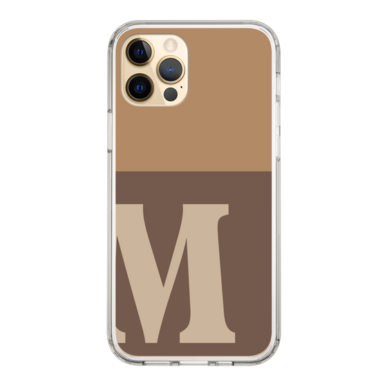 Slim Protection Case［ Original - initial two tone - M brown ］