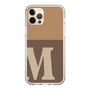 Slim Protection Case［ Original - initial two tone - M brown ］