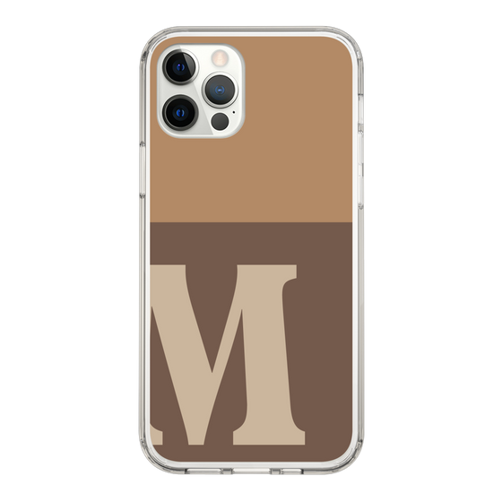 Slim Protection Case［ Original - initial two tone - M brown ］