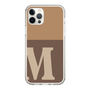 Slim Protection Case［ Original - initial two tone - M brown ］
