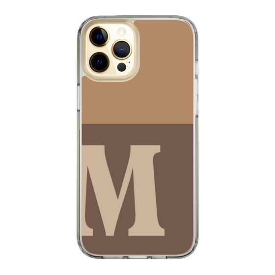 Slim Protection Case［ Original - initial two tone - M brown ］