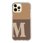 Slim Protection Case［ Original - initial two tone - M brown ］