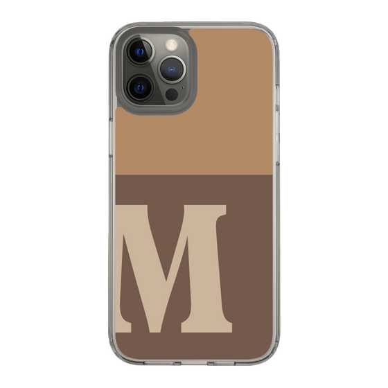 Slim Protection Case［ Original - initial two tone - M brown ］