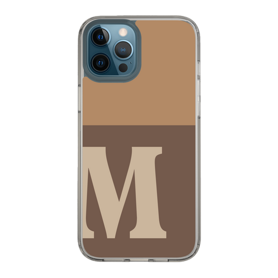 Slim Protection Case［ Original - initial two tone - M brown ］