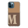 Slim Protection Case［ Original - initial two tone - M brown ］