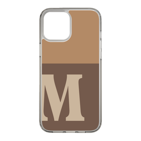 Slim Protection Case［ Original - initial two tone - M brown ］