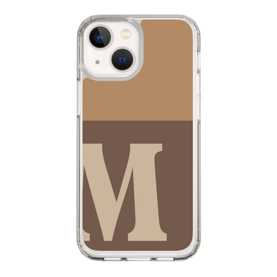 Slim Protection Case［ Original - initial two tone - M brown ］