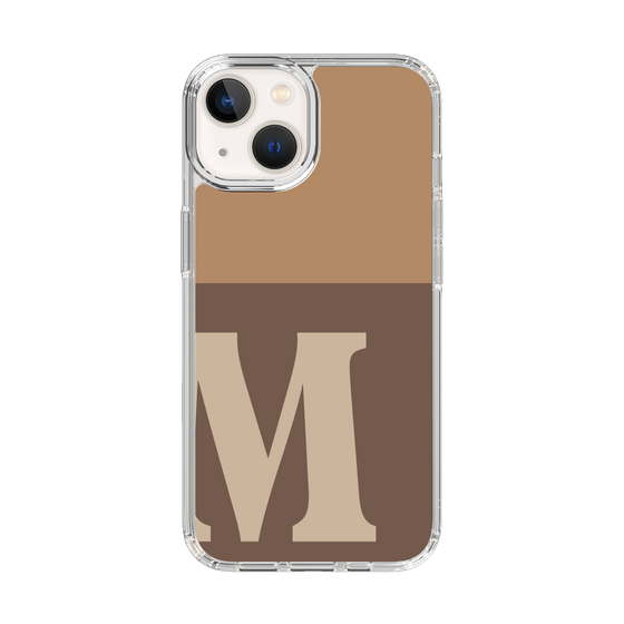 Slim Protection Case［ Original - initial two tone - M brown ］