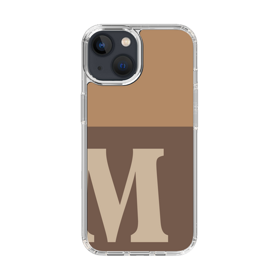 Slim Protection Case［ Original - initial two tone - M brown ］