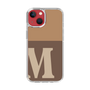 Slim Protection Case［ Original - initial two tone - M brown ］