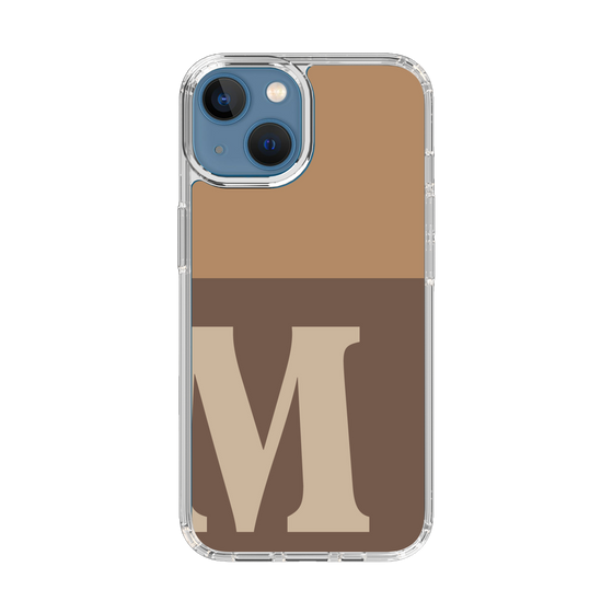 Slim Protection Case［ Original - initial two tone - M brown ］