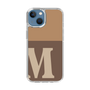 Slim Protection Case［ Original - initial two tone - M brown ］