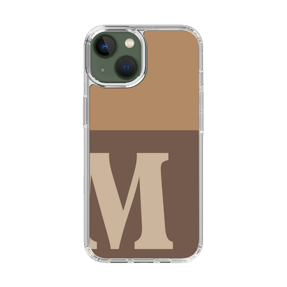 Slim Protection Case［ Original - initial two tone - M brown ］