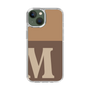 Slim Protection Case［ Original - initial two tone - M brown ］