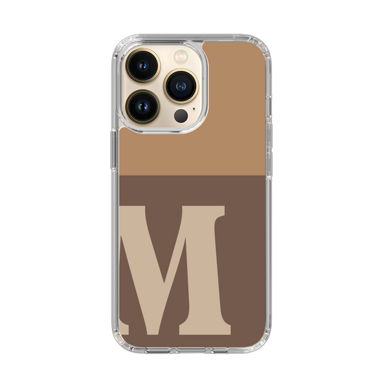Slim Protection Case［ Original - initial two tone - M brown ］