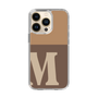 Slim Protection Case［ Original - initial two tone - M brown ］
