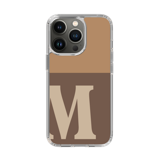 Slim Protection Case［ Original - initial two tone - M brown ］
