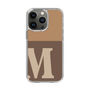 Slim Protection Case［ Original - initial two tone - M brown ］