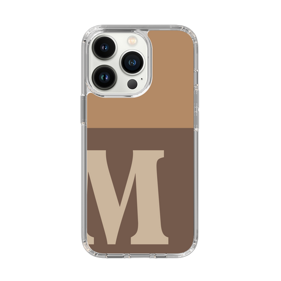 Slim Protection Case［ Original - initial two tone - M brown ］