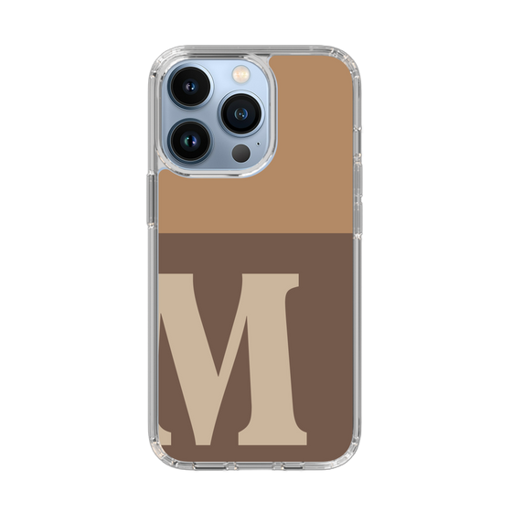Slim Protection Case［ Original - initial two tone - M brown ］