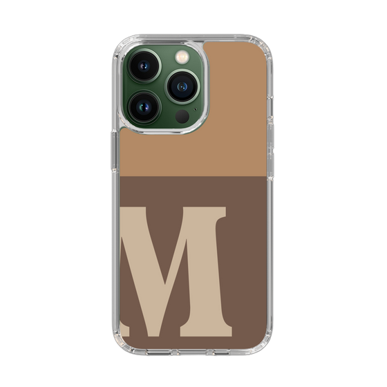 Slim Protection Case［ Original - initial two tone - M brown ］