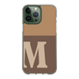 Slim Protection Case［ Original - initial two tone - M brown ］
