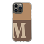 Slim Protection Case［ Original - initial two tone - M brown ］