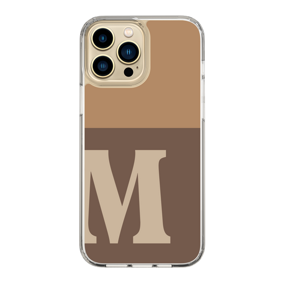 Slim Protection Case［ Original - initial two tone - M brown ］