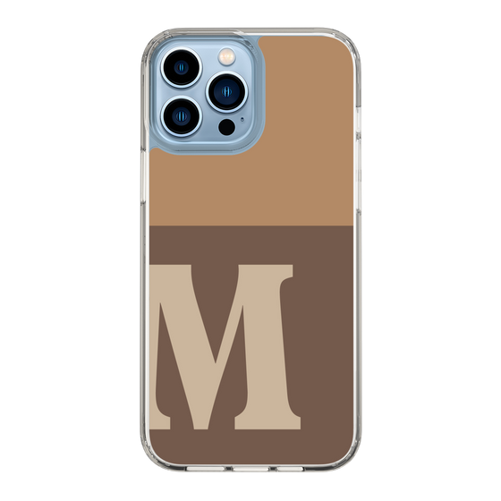 Slim Protection Case［ Original - initial two tone - M brown ］