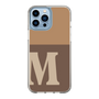 Slim Protection Case［ Original - initial two tone - M brown ］