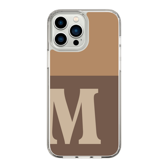 Slim Protection Case［ Original - initial two tone - M brown ］