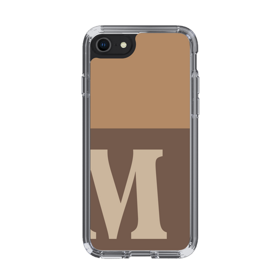 Slim Protection Case［ Original - initial two tone - M brown ］