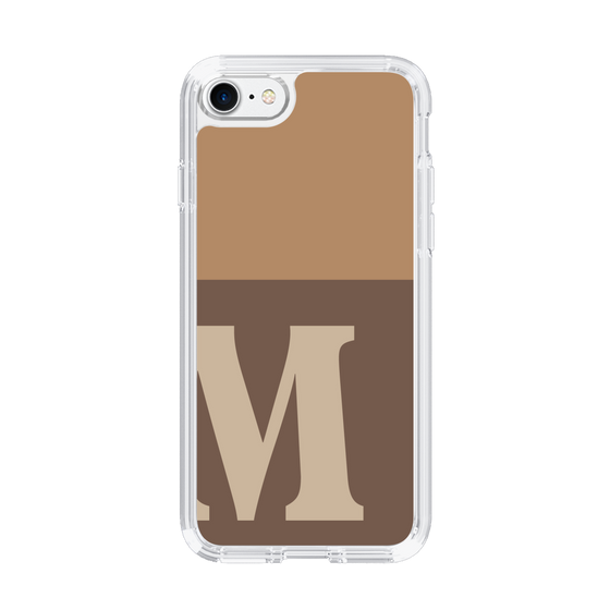 Slim Protection Case［ Original - initial two tone - M brown ］
