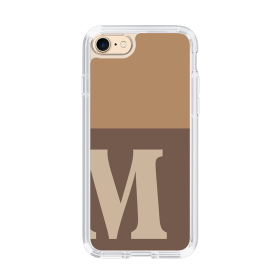 Slim Protection Case［ Original - initial two tone - M brown ］