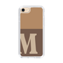 Slim Protection Case［ Original - initial two tone - M brown ］