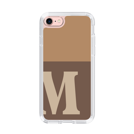 Slim Protection Case［ Original - initial two tone - M brown ］