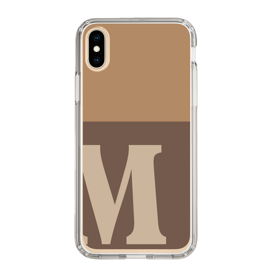 Slim Protection Case［ Original - initial two tone - M brown ］