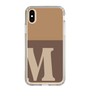 Slim Protection Case［ Original - initial two tone - M brown ］