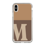 Slim Protection Case［ Original - initial two tone - M brown ］