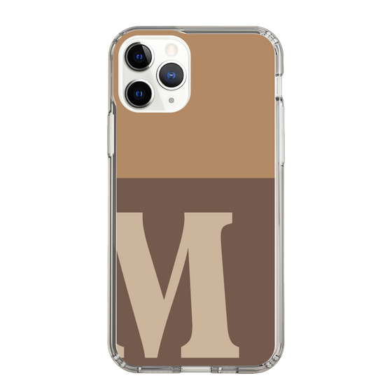 Slim Protection Case［ Original - initial two tone - M brown ］