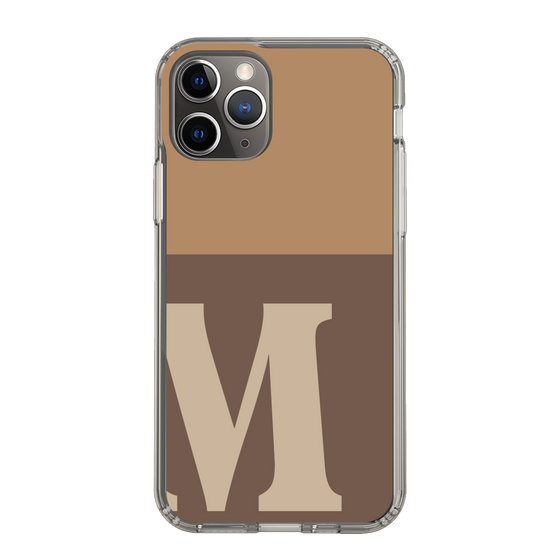 Slim Protection Case［ Original - initial two tone - M brown ］