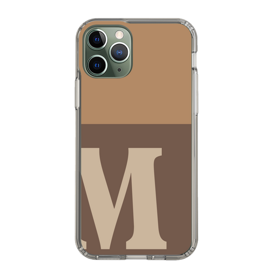 Slim Protection Case［ Original - initial two tone - M brown ］