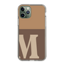 Slim Protection Case［ Original - initial two tone - M brown ］