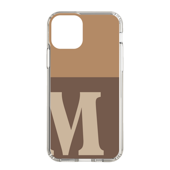 Slim Protection Case［ Original - initial two tone - M brown ］