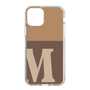 Slim Protection Case［ Original - initial two tone - M brown ］