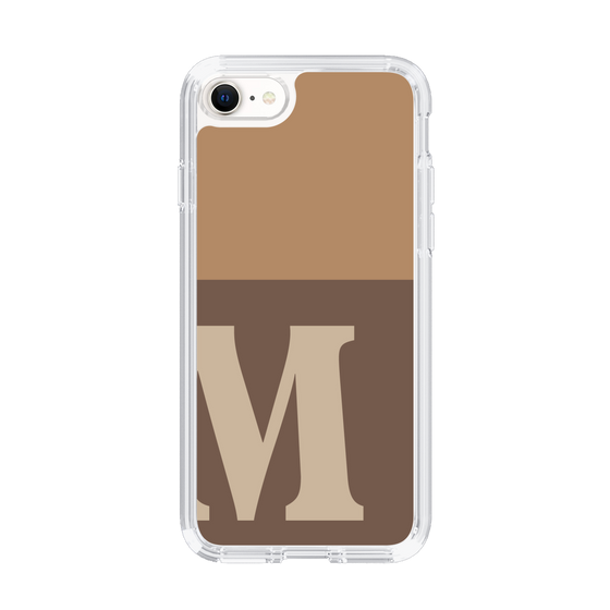 Slim Protection Case［ Original - initial two tone - M brown ］