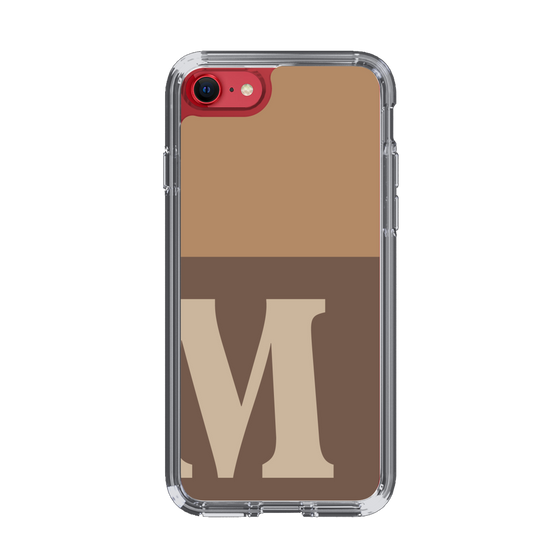 Slim Protection Case［ Original - initial two tone - M brown ］