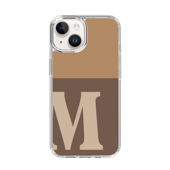 Slim Protection Case［ Original - initial two tone - M brown ］