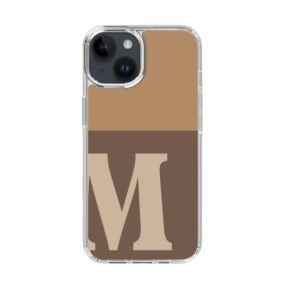 Slim Protection Case［ Original - initial two tone - M brown ］